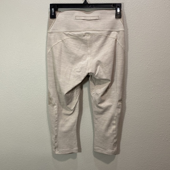 Outdoor Voices Tech Sweat 2 Tone‎ Knee Coyote Atmosphere Pants Legging Tan - Picture 5 of 9